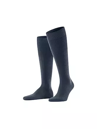 FALKE | Kniestrümpfe AIRPORT grass | blau